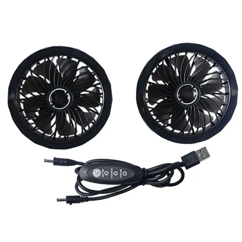 [B25B!】 Mobile Air Conditioner Fan Wrapping Brushless Motor USB Summer Cooling Clothes Outdoor Ventilation Portable Fan