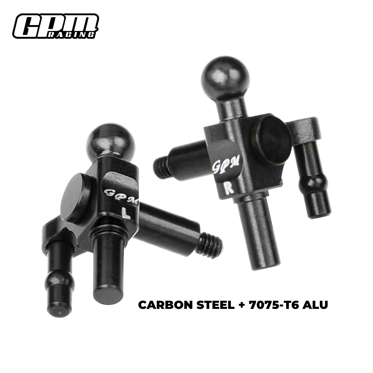 GPM 4140 Carbon Steel & 7075 Alloy Front Knuckle Arm For KYOSHO MINI-Z MR-04