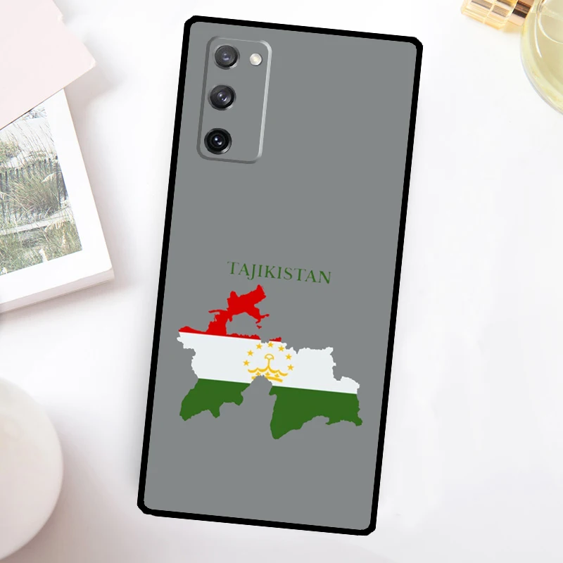 Tajikistan Flag Case For Samsung Galaxy S22 S23 S24 Ultra Plus Note 10 20 S8 S9 S10 S20 FE S21 FE Cover