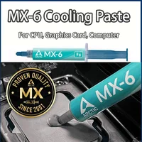 MX-6 4g 8g Ultimate Performance Thermal Paste for CPU, Graphics Cards, Laptops, Very High Thermal Conductivity