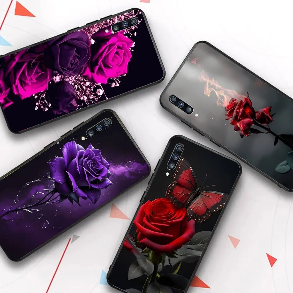 

Roses Flower Rose Phone Case For Samsung A 10 11 12 13 20 21 22 30 31 32 40 51 52 53 70 71 72 73 91 13 Shell