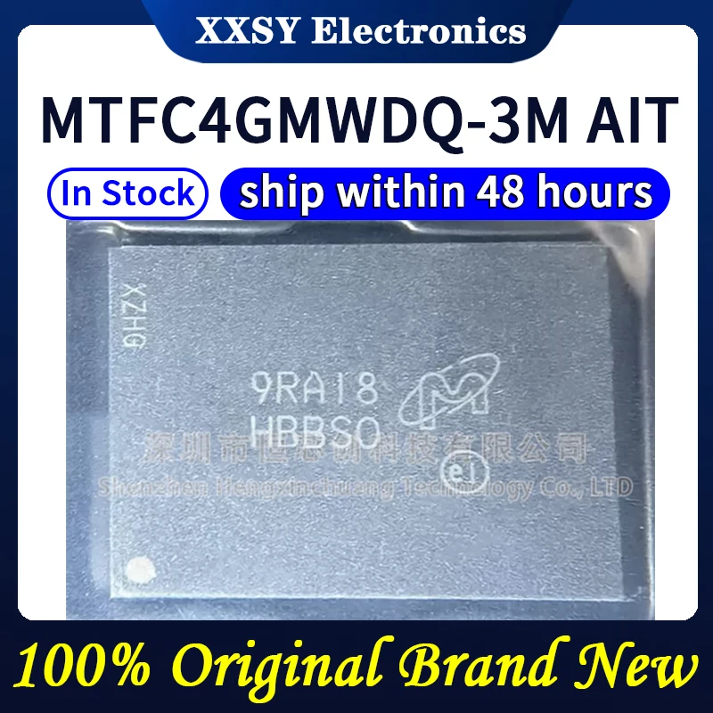 MTFC4GMWDQ-3M AIT 100% 품질 오리지널 신제품