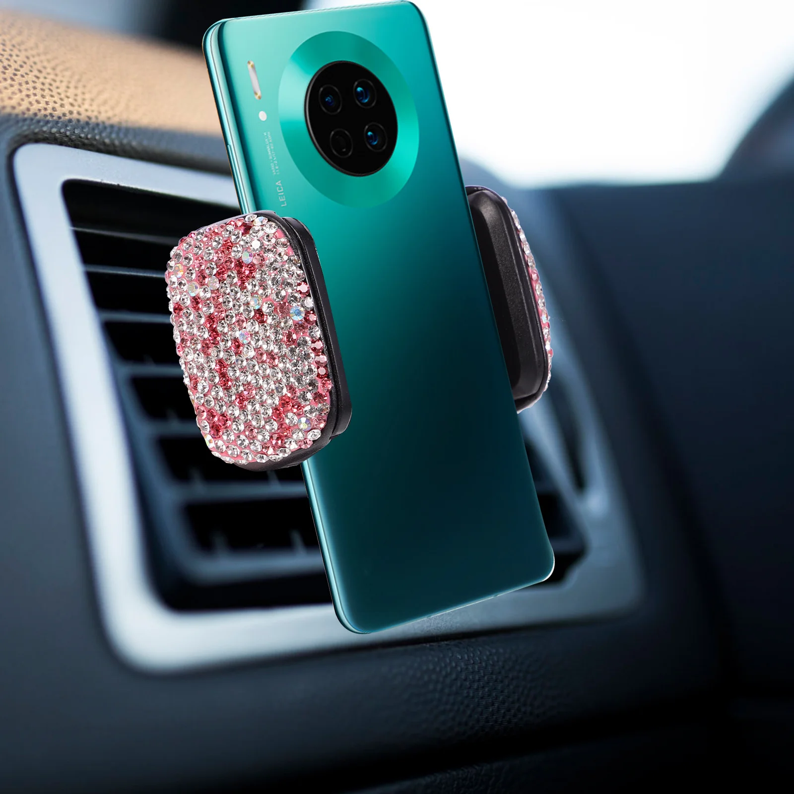 

Car Mount Holder 4.0-6.4 Inch 360 Degree Adjustable Air Vent Dashboard Windshield Mount Phone Stand Navigation Rack Suction Cup