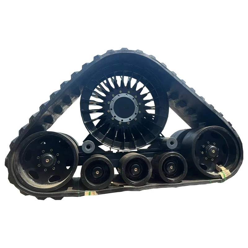 Agricultural Land Preparation Machine Used Rubber Semi-track