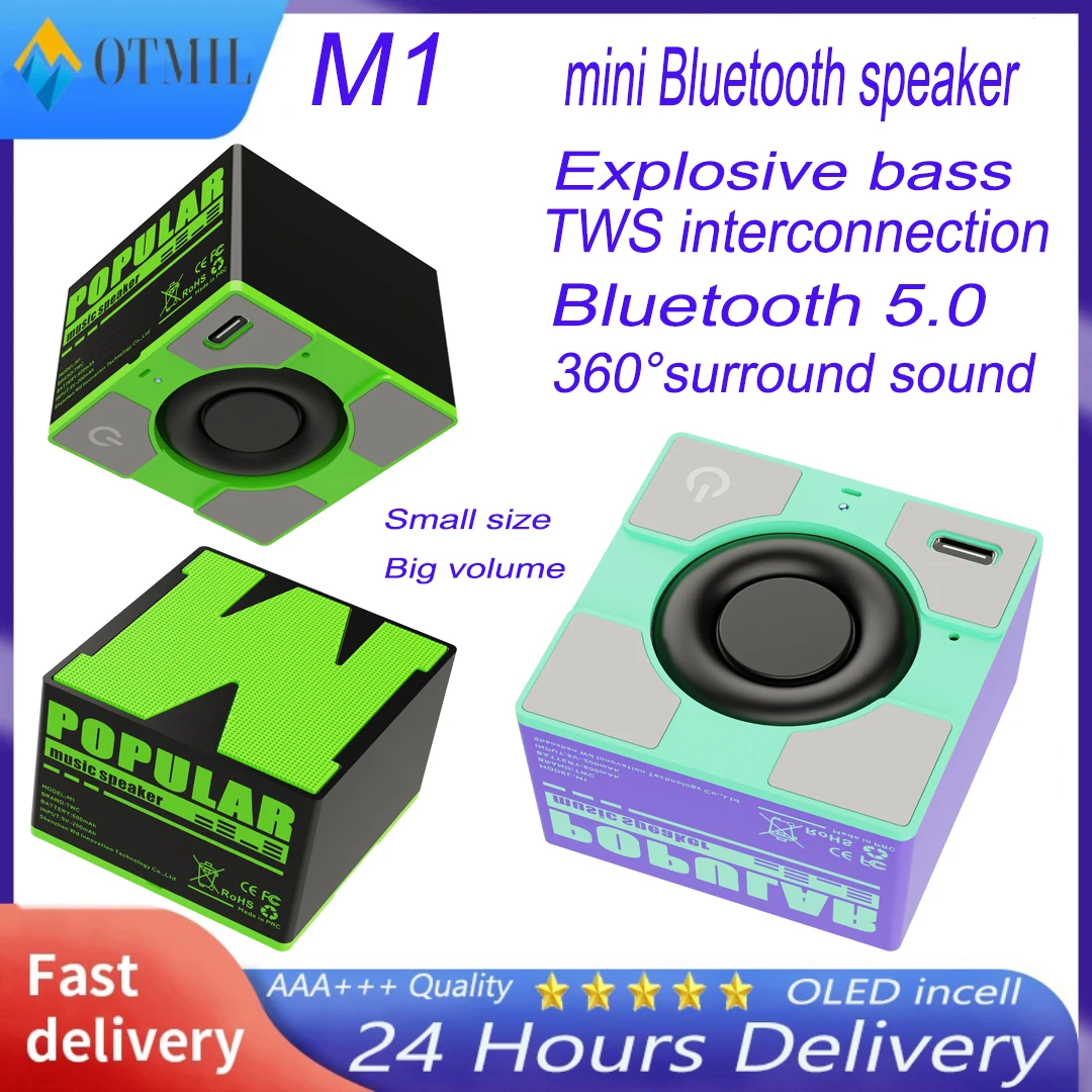 

Wireless Bluetooth Speakers Mini Audio Portable Speaker HIFI Outdoor Sound Box Player For Phone Tablet Laptop caixa de som