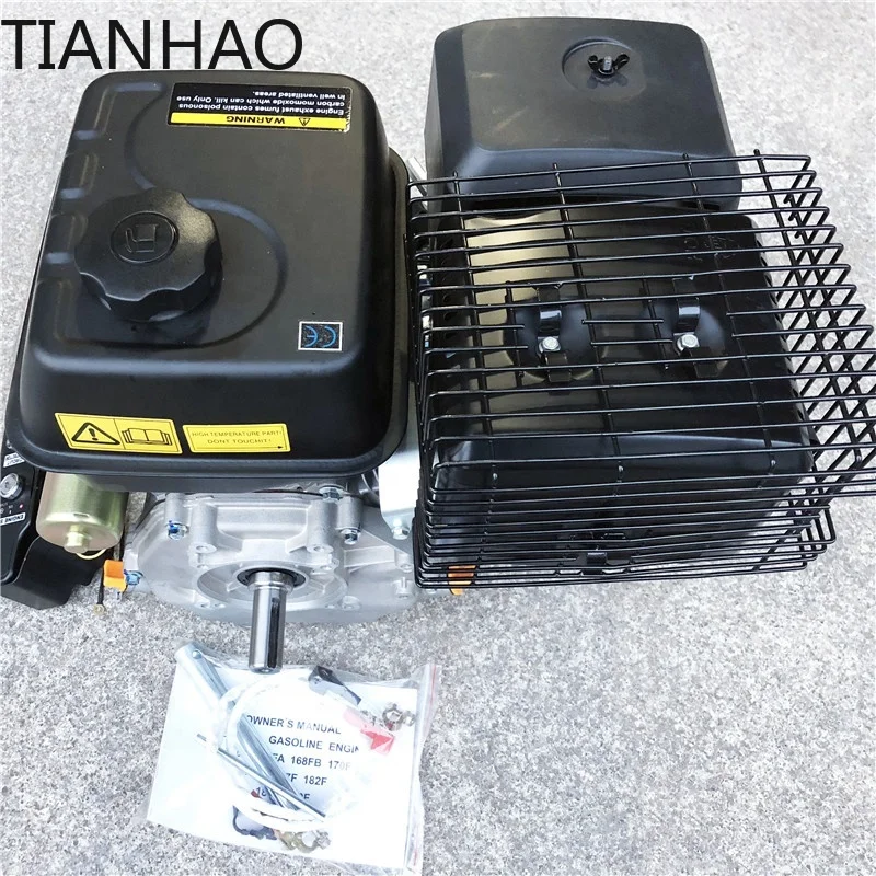 Single cylinder Air cooled  valve system 190F GX420 420cc Electric start engine