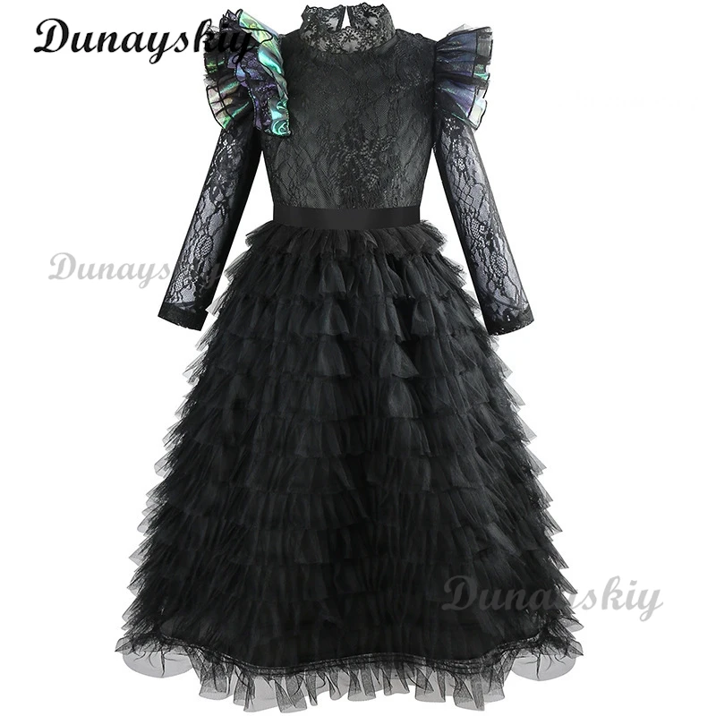 Розовое платье с летающими рукавами из фильма «Злой Глинда», комплекты костюмов для косплея для детей, девочек, Хэллоуин, карнавал, вечеринка, сценическая одежда, ролевая игра