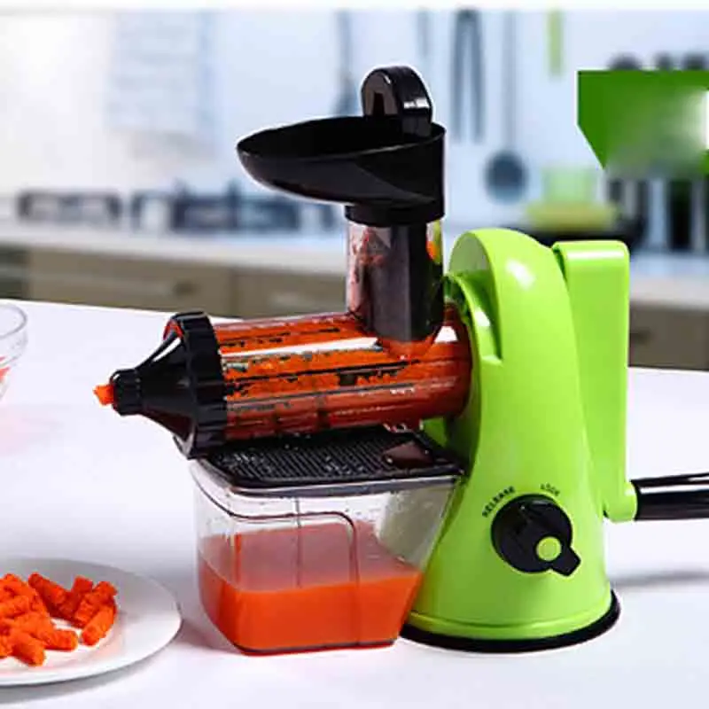 มือ Original Juicer มินิผลไม้มะนาวครัวเรือนมือคั้นน้ำผลไม้ Baby Juicer ข้าวสาลีต้นกล้าเครื่องคั้นน้ำส้ม