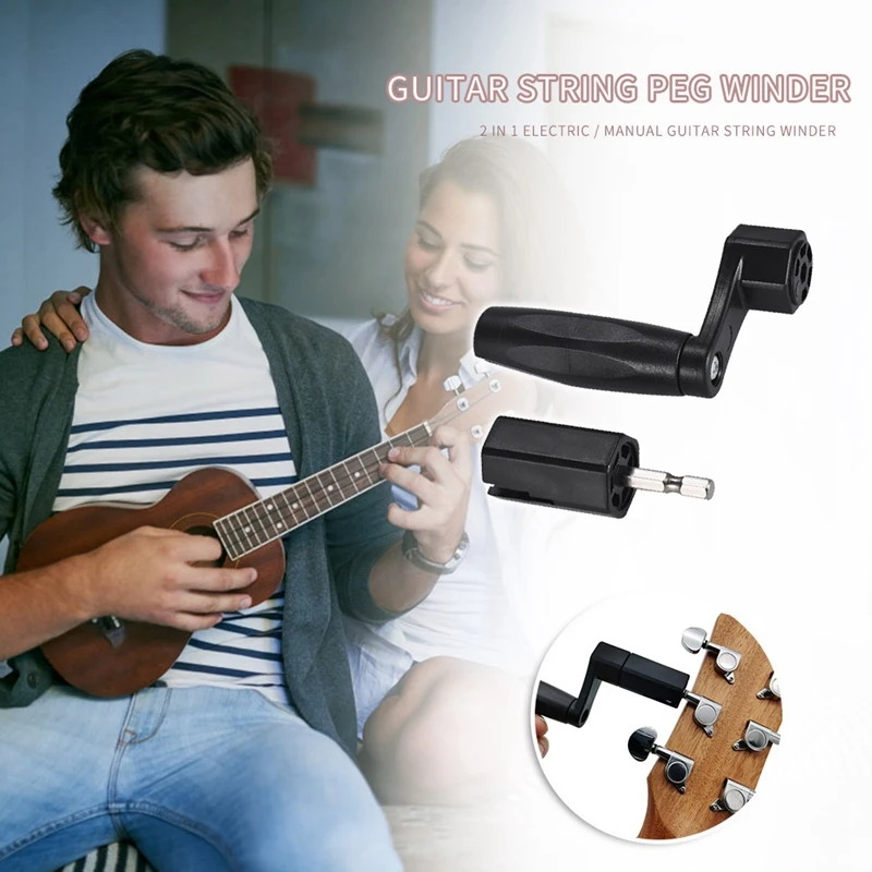 Multifunctional Guitar String Winder For Bass Acoustic Electric Guitar Bass Accessories Luthier Tools