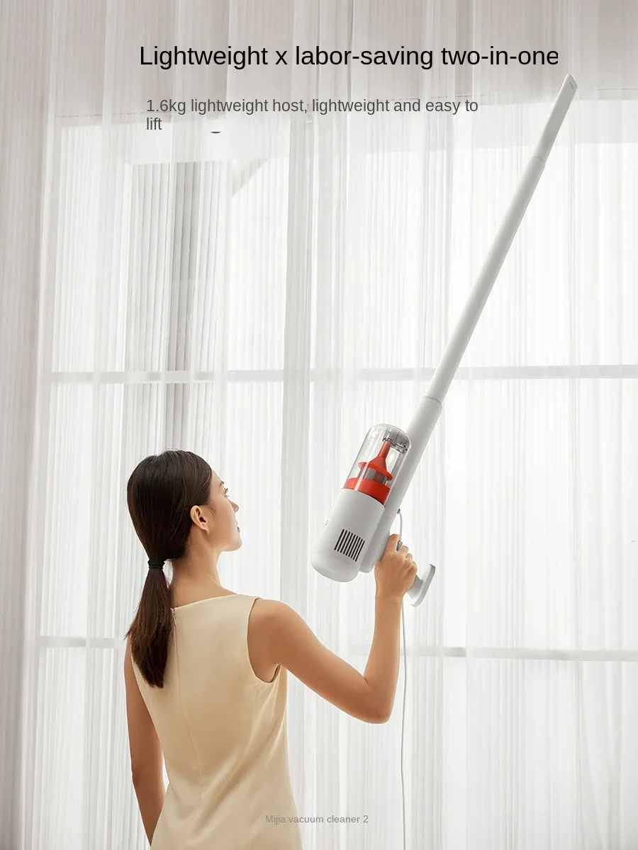 XIAOMI MIJIA hand-held wired vacuum cleaner 2 Household small large suction strong vacuum cleaner  пылесос для дома 습식청소기 산업용