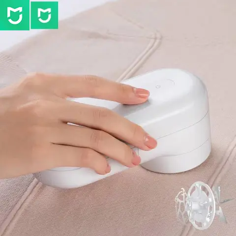 Stock Original MIJIA Portable Lint Remover With 3pcs Replace Cutter Heads Hair Ball Trimmer Sweater Remover Motor Trimmer