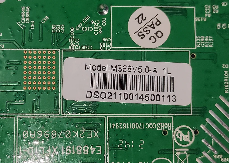 Free shipping！M368V5.0-A  Bluetooth WiFi advertising machine motherboard vertical screen setting 4-core 1+8G