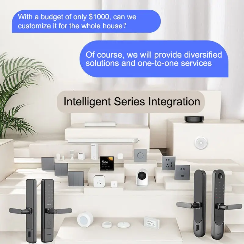 Sistem Kontrol Terintegrasi Otomatisasi Rumah Modern Produk Rumah Pintar WIFI Aman Alexa & Google dengan Integrasi Aman