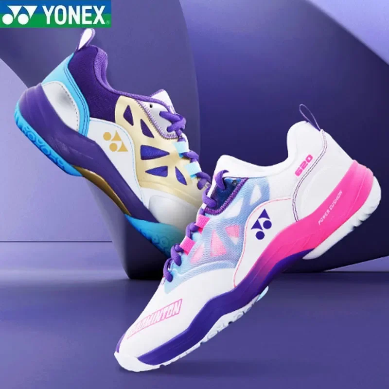 YONEX Badminton-Schuhe für Herren, Unisex, SHB620, hochwertige, stoßdämpfende, atmungsaktive, rutschfeste Trainings-Casual-Sport-Tennis-Turnschuhe