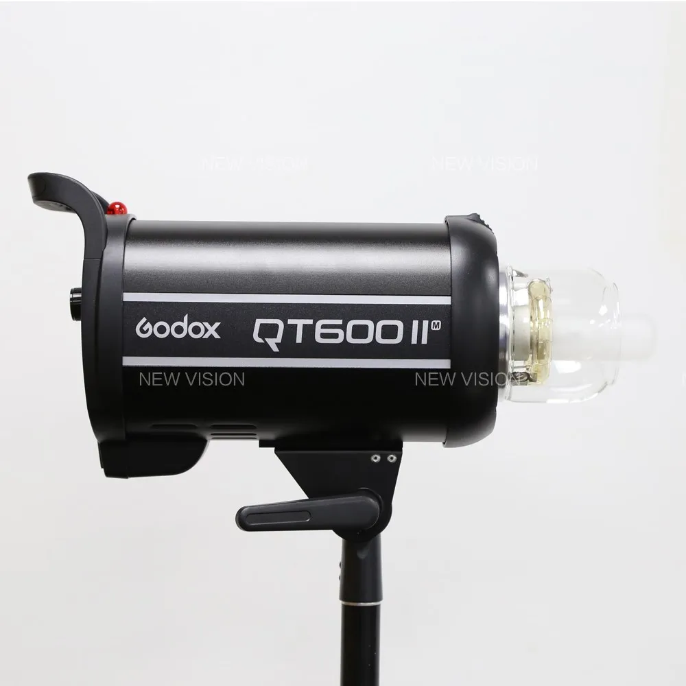 2pcs Godox QT600II GN76 1/8000s High Speed Sync Flash Strobe Light + Built in 2.4G Wirless System + X1 Trigger for Studio Flash