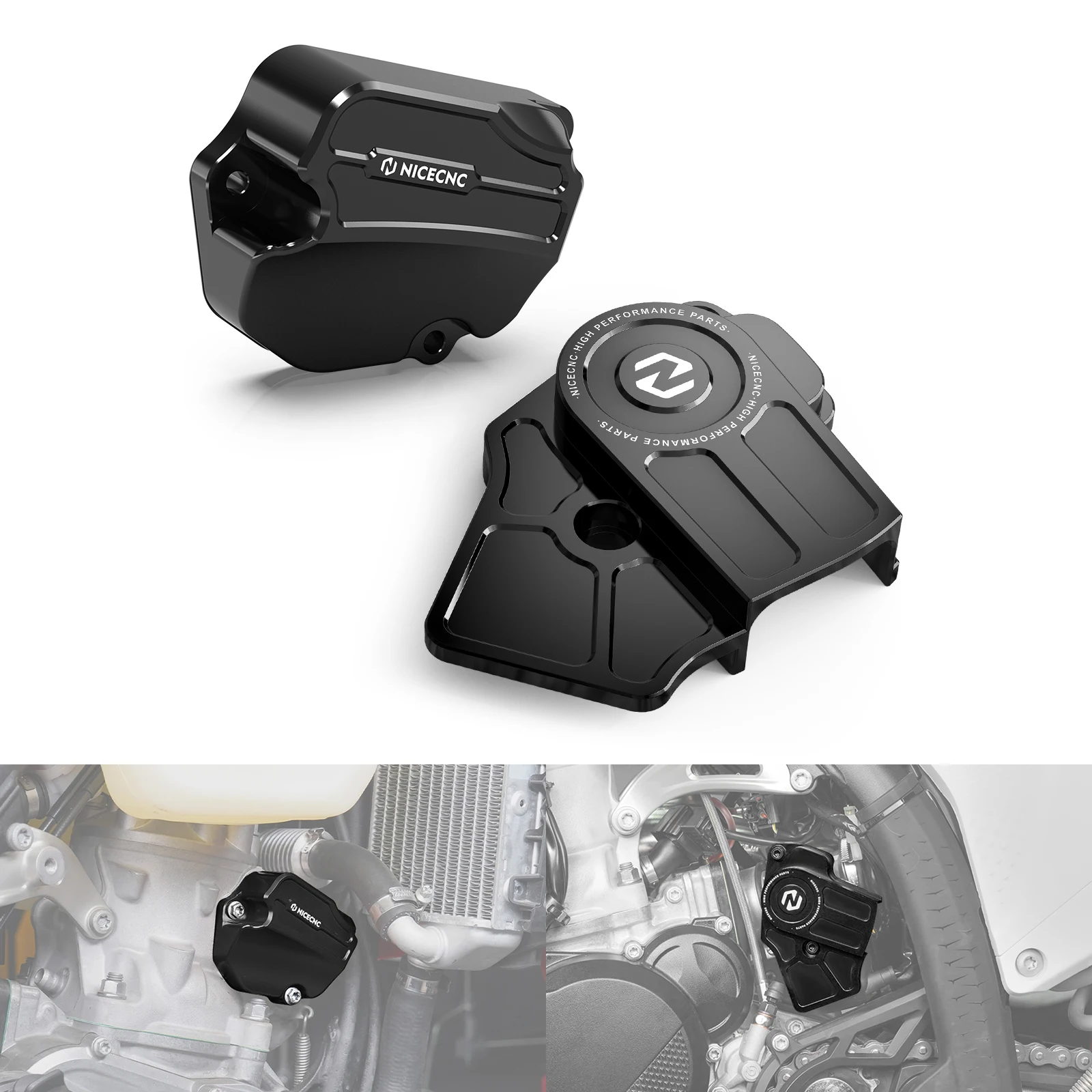 2024-2025 ل KTM TBI EXC 300 EXC 250 ل Husqvarna TE 300 TE 250 ل GasGas EC 300 250 غطاء صمام الطاقة وواقي جسم الخانق #6