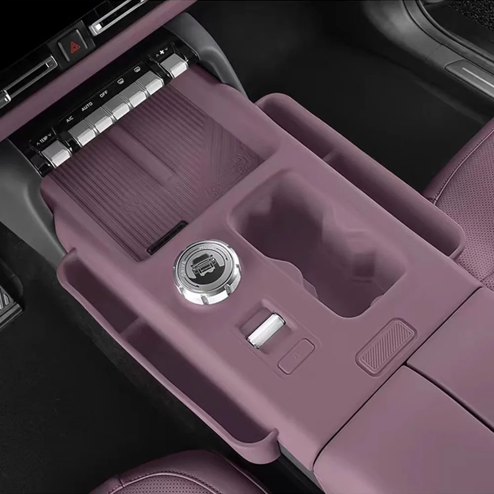 

Central Control Fully Wrapped Silicone Pad Automotive Modification Parts For Chery iCAR V27 Scratch-resistant And Wear-resistant