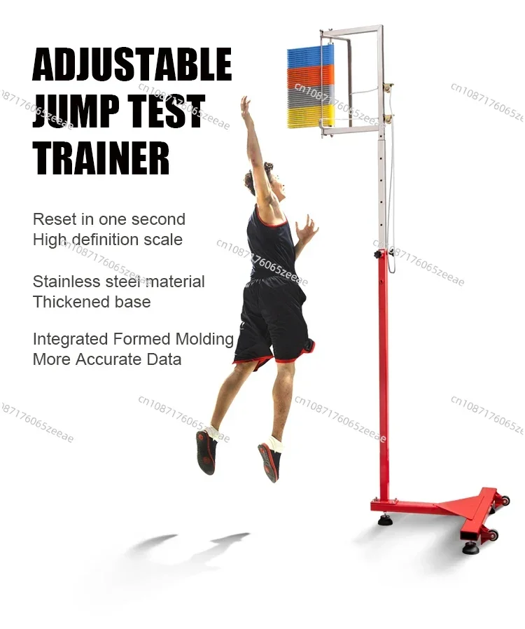 2023 Wholesale Skyboard Touch Cards Height Adjustable Basketball Training Vertical Jump Pole Jump Test Measurement Equipment