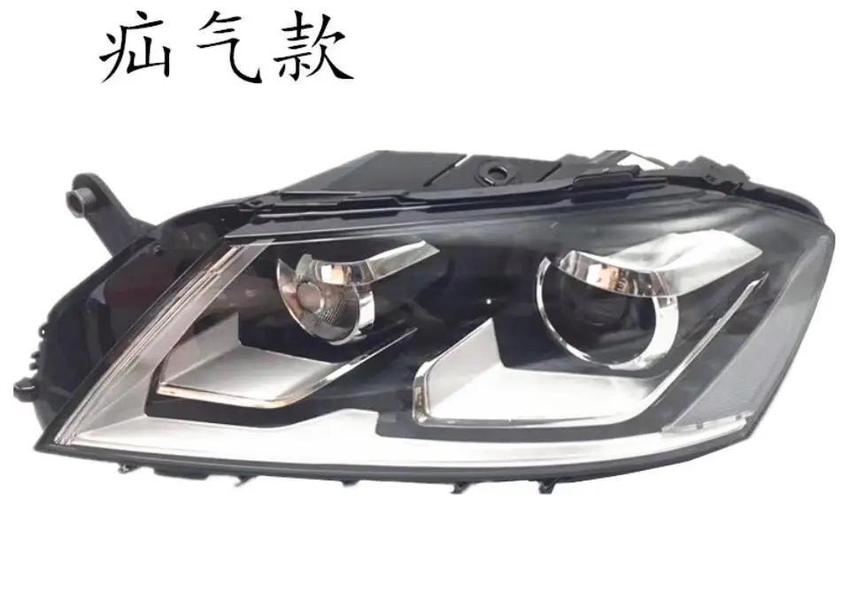 1pcs car bumper Magotan headlamp for Volkswagen Passat headlight 2012~2015y car accessories head lamp for VW passat fog light