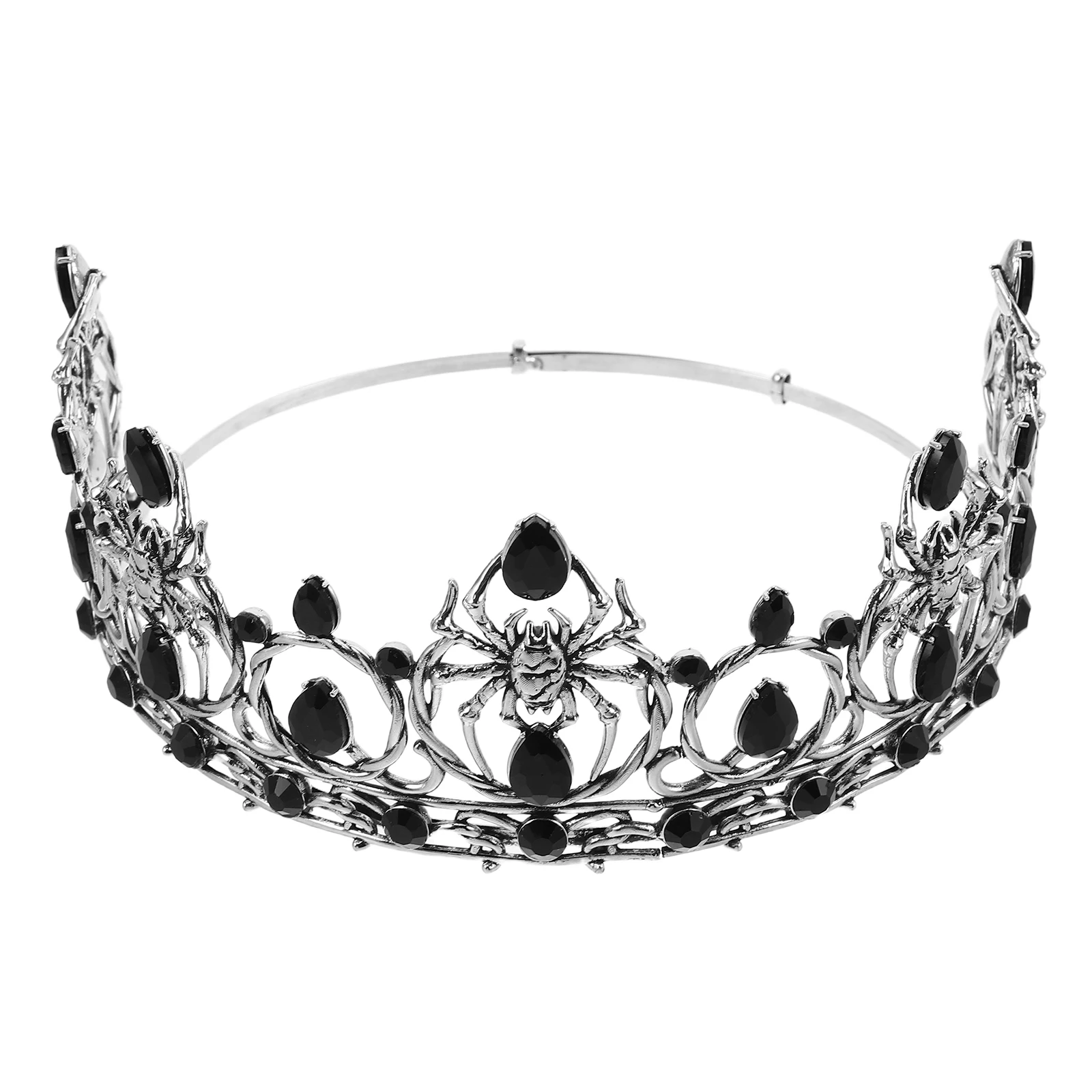 

Готические костюмы для женщин Хэллоуин Паук Корона Кристалл Тиара Горный Хрусталь Косплей