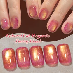 BORN PRETTY 10ml Fantasy Colored Cat Magnetic Gel Spring Ultra Shine Soak Off UV Gel Semi Permanent Manicure Nail Art Varnish