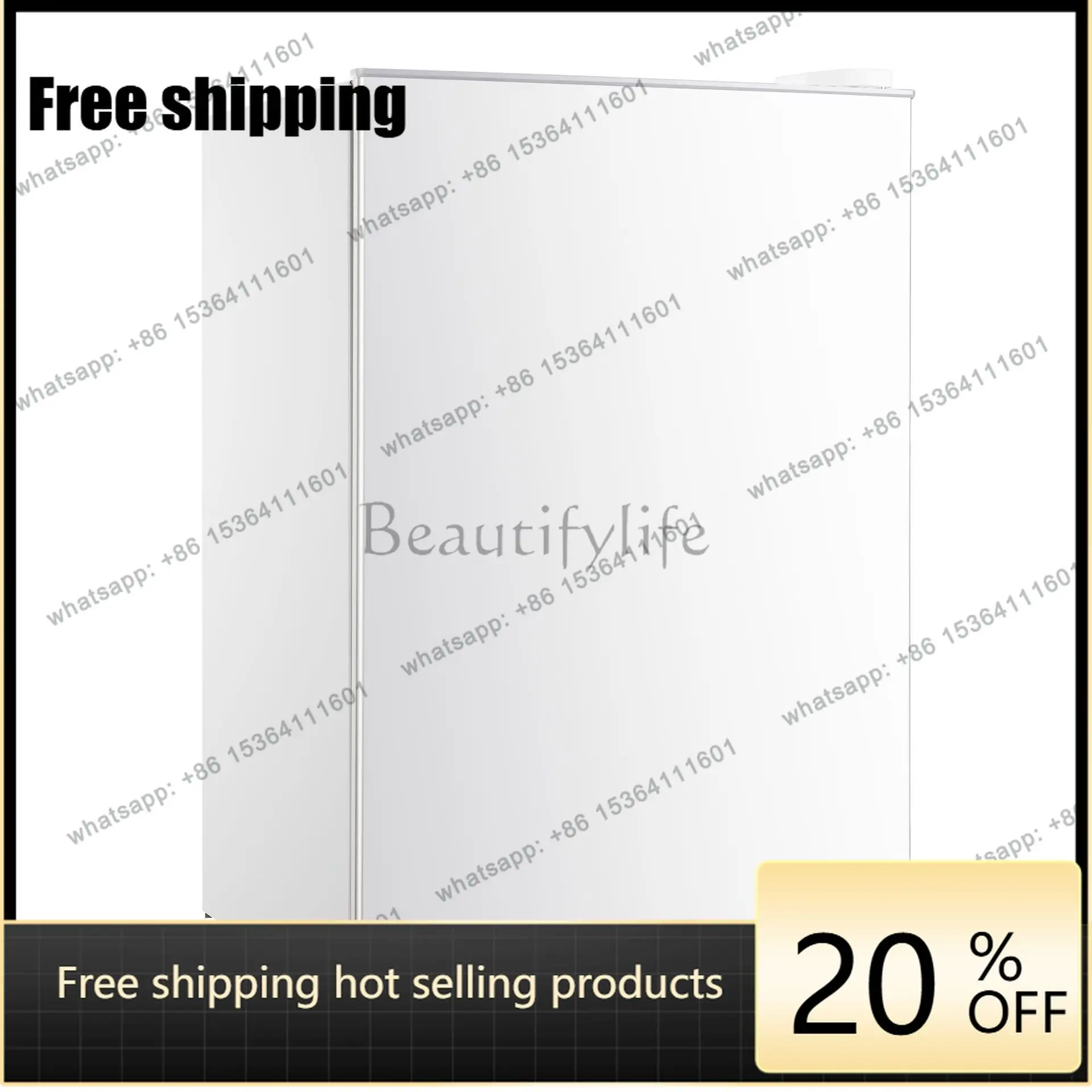 LS cross-border foreign trade household small freezer 220V European and American chestfreezer vertical freezer