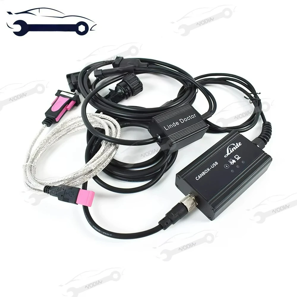 Skaner diagnostyczny do wózków widłowych Linde Canbox Doctor LINDE LTD2 dla oprogramowania Pathfinder do narzędzi diagnostycznych wózków widłowych Linde
