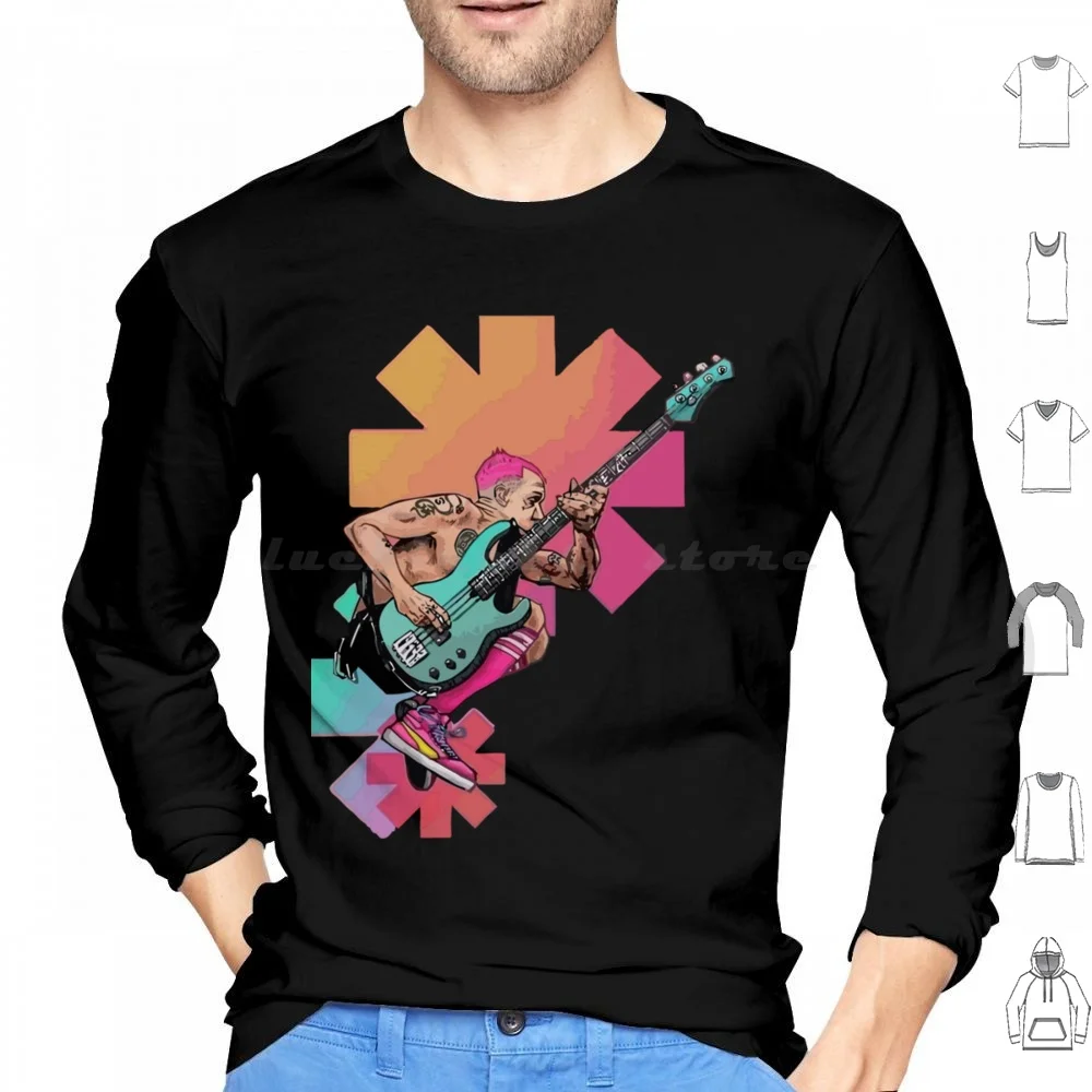 

The Fleaaa Classic Hoodie cotton Long Sleeve John Frusciante Frusciante Flea Music Anthony Kiedis Guitar Chad Smith