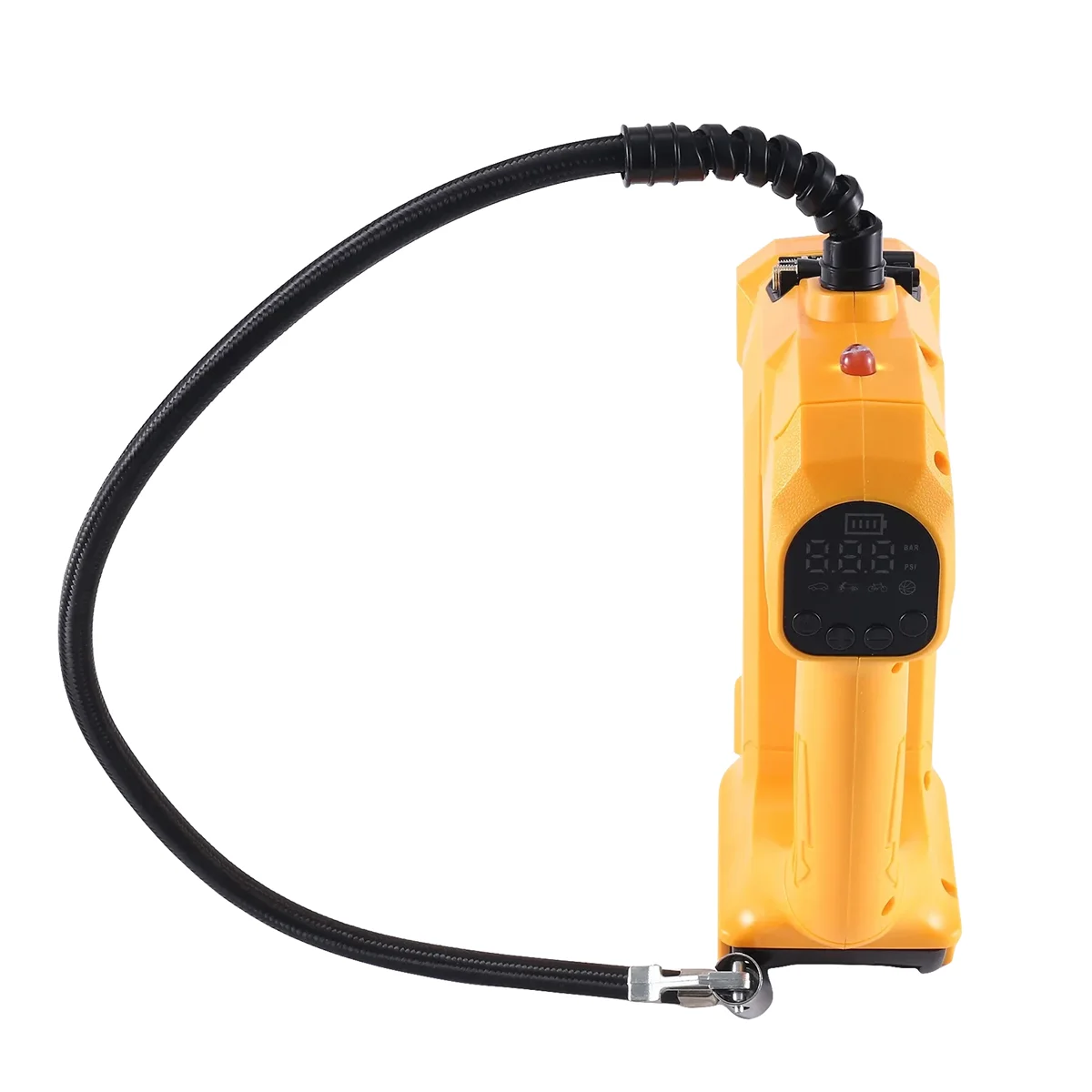 Electric Air Pump for Dewalt 18V Lithium Battery Cordless Air Inflator for Tire Pumping/Ball Inflation