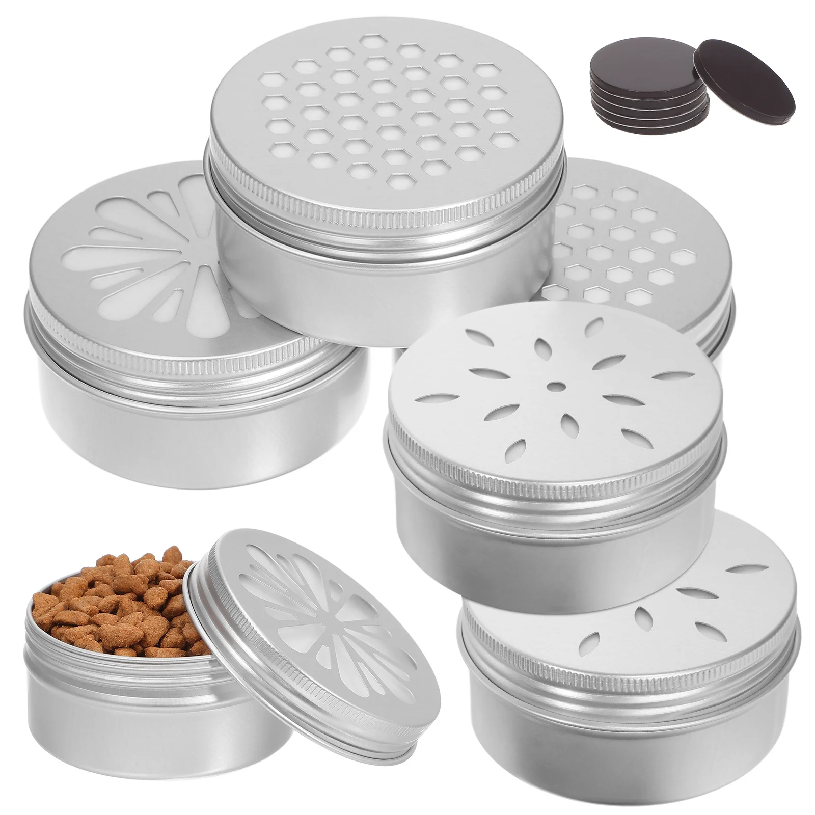 

1 set 1 Set Dog Kit Aluminum Tins For Scent Work Dog Agility Equipment Odor Training Case Nose Work Tool Portable Scent Training