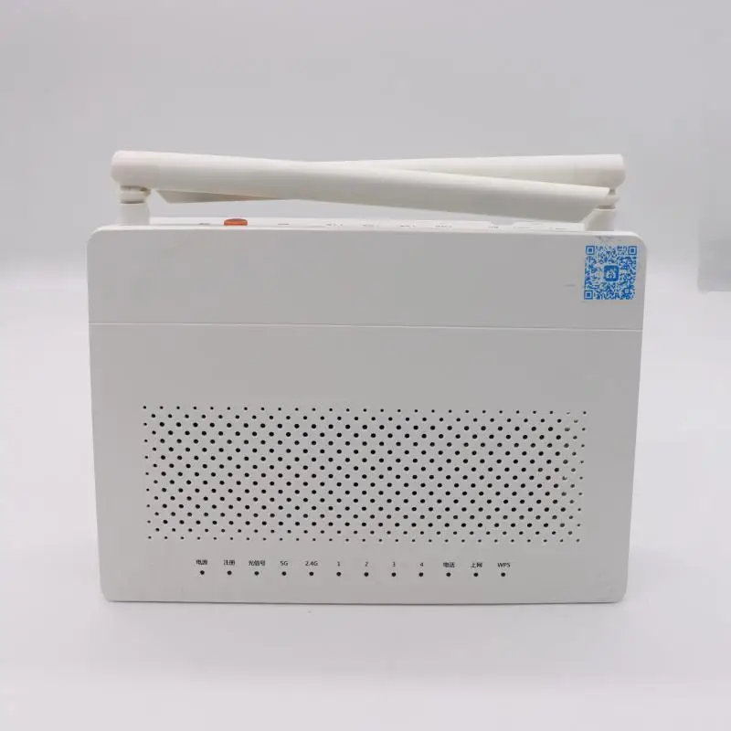 PT939 5G Xpon ONU Dual Band 1GE + 3FE + 2USB + TEL 2.4G e 5G WiFi ac ONT Xpon ONUs FTTH Router in fibra ottica senza alimentazione di seconda mano