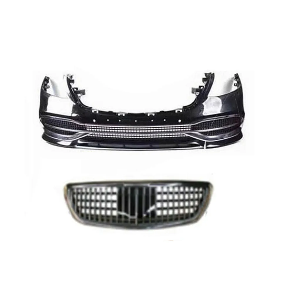 New For 2018-2021 Facelift Mercedes S Class W222 Maybach 560 450 Front Bumper