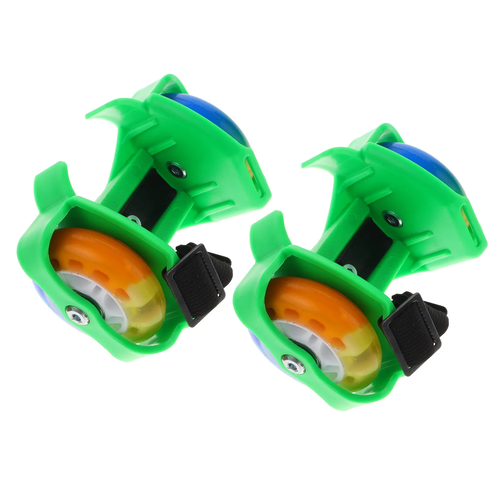 

1Pair Light Up Roller Skates Adjustable for Ages 3-12 Two Wheel Design Stable Beginner Friendly Outdoor Skating Shoe Comfortable