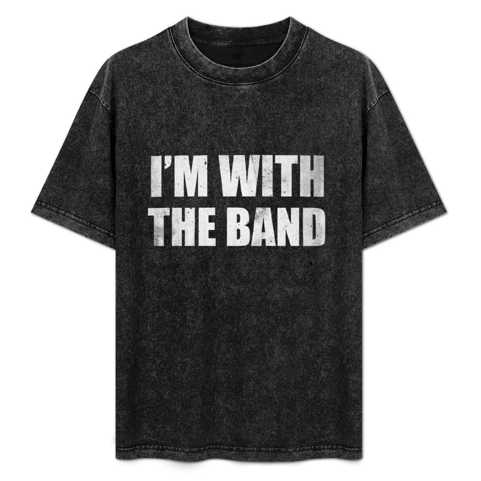 

I'm With The Band T-Shirt Art Pattern Printed Casual Top