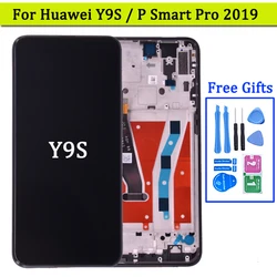 6.59‘’ For Huawei Y9S / P Smart Pro 2019 LCD Display With Touch Screen Digitizer Assembly Frame STK-L21, STK-LX3, STK-L22 lcd