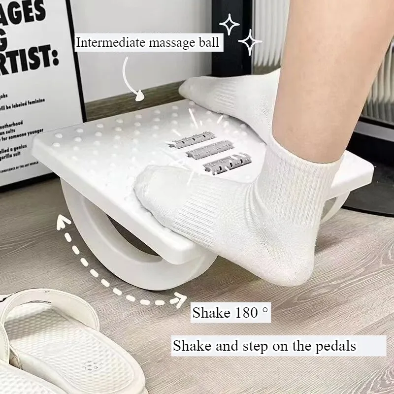 Office footstool office skinny leg artifact rockable footstool workstation foot pedal anti-warping Erlang leg artifact