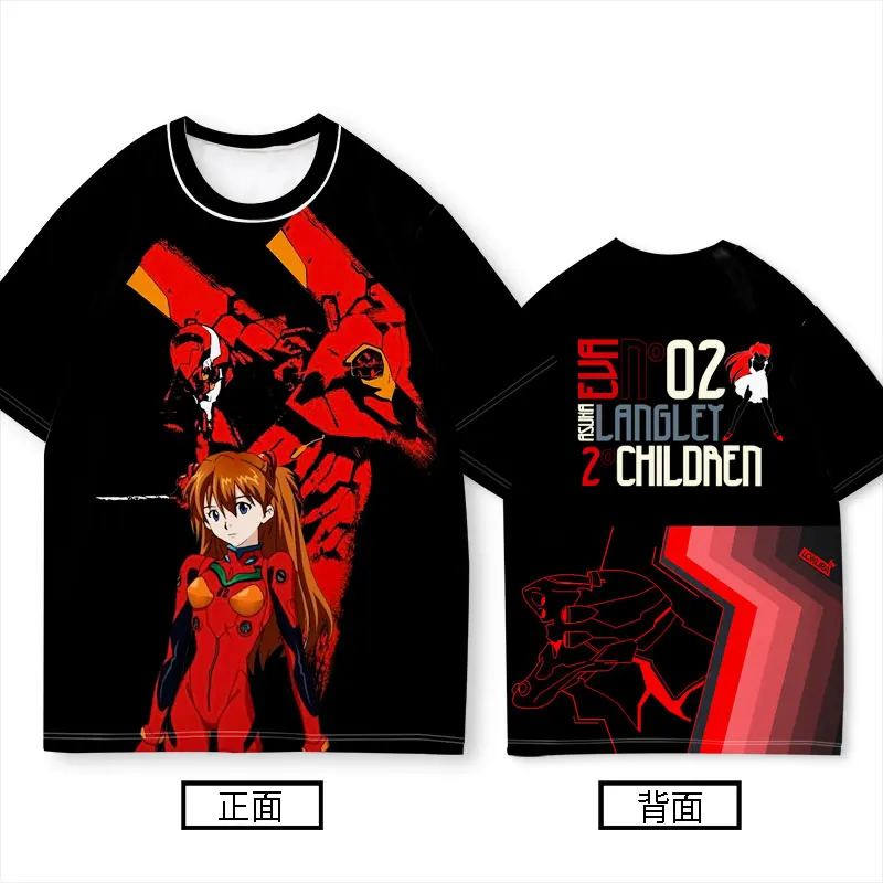 New century Evangelion T-shirt short sleeve men EVA first machine Ayanami Rei around two yuan summer clothes