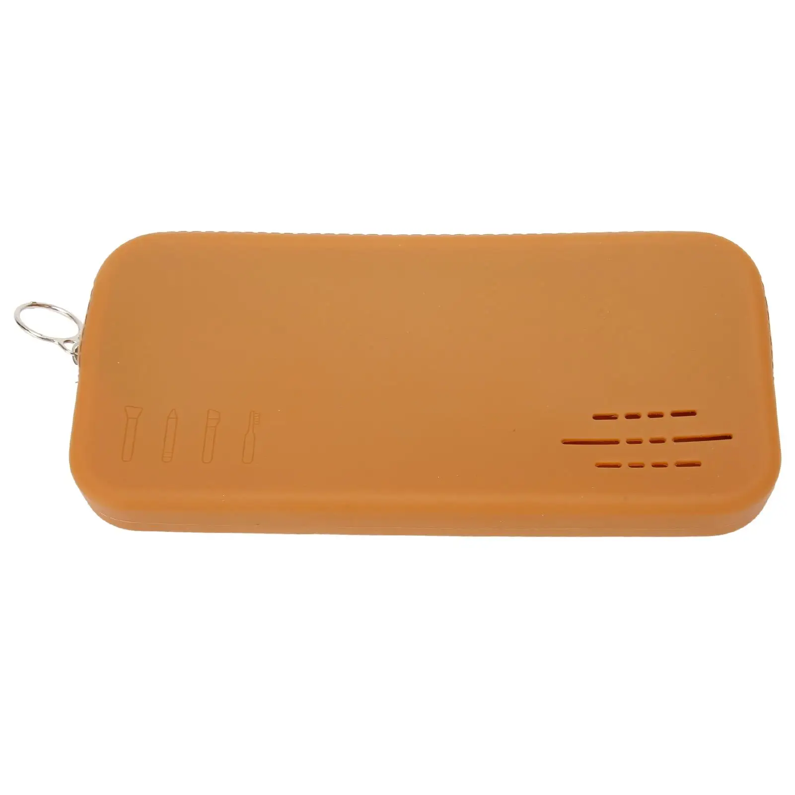 Portátil Silicone Maquiagem Brush Pouch, Pele-Friendly, leve e espaçoso, Ideal para viagens ao ar livre