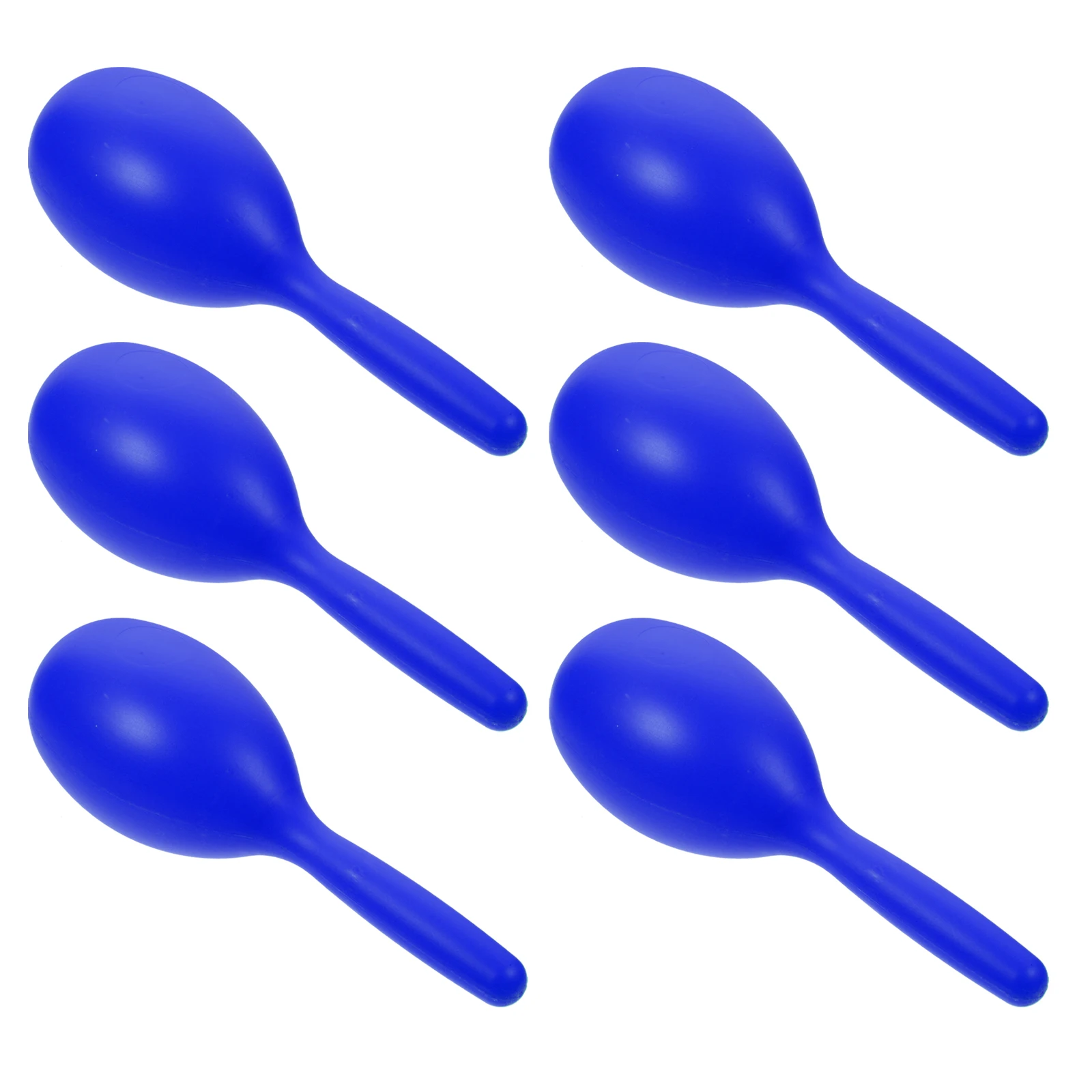 

6 Pcs Kids Maracas Musical Toys Instruments Noise Makers Children Sand ABS Material Sound Perception Educational Gifts