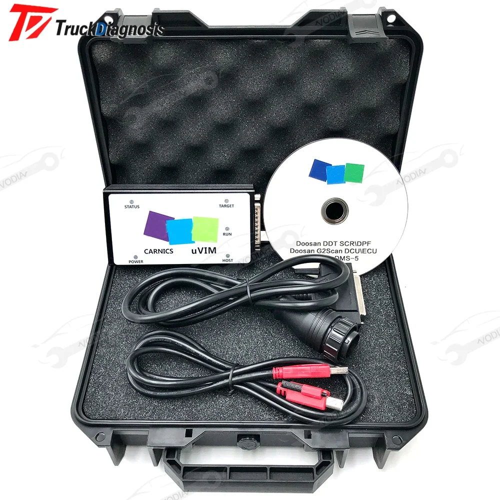 2023 For Doosan uVIM Diagnostic Tool Excavator Forklift Engine Fault Detection OBD Interface Diagnostic Tool