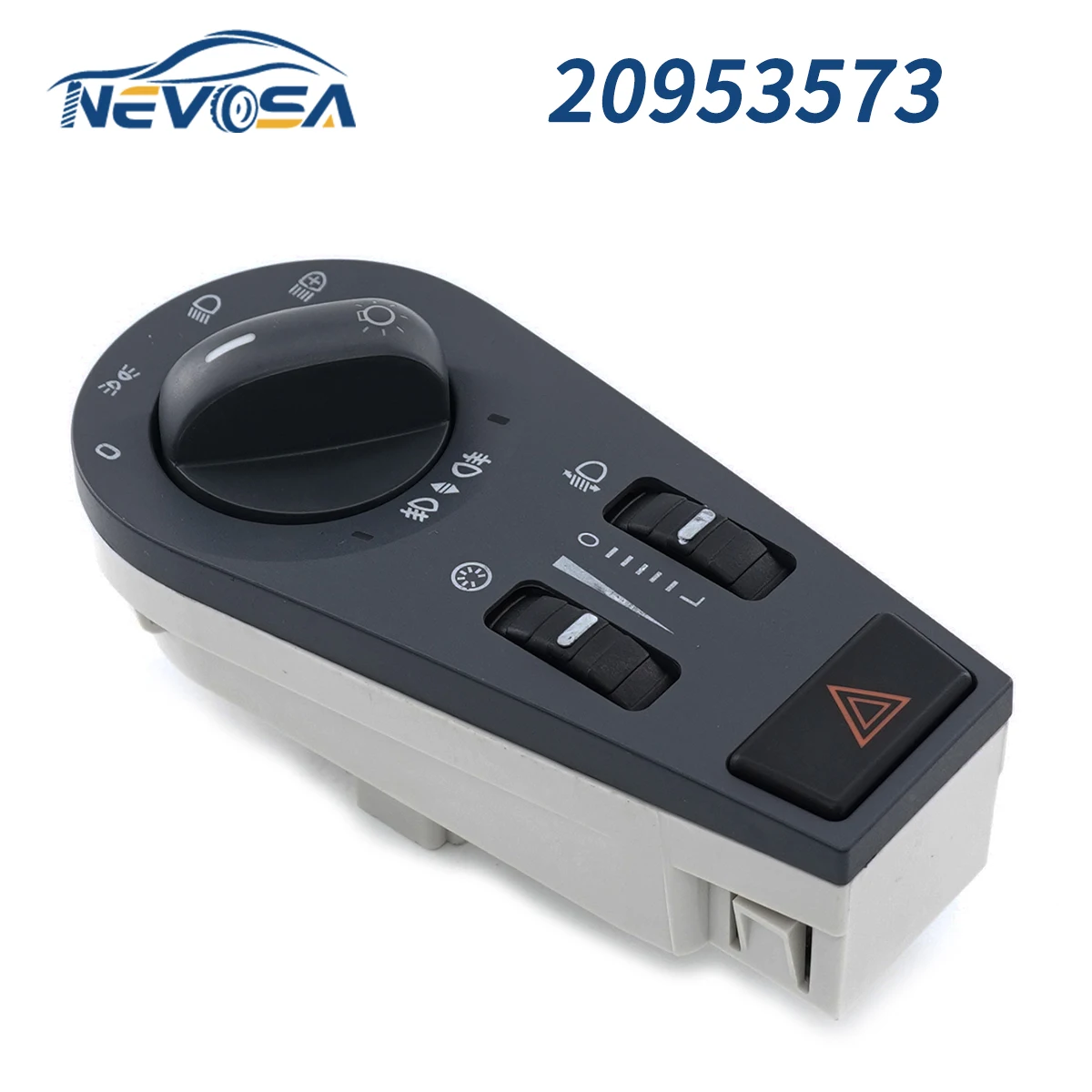 NEVOSA 20953573 Truck Headlight Hazard Lamp Light Warning Control Switch Knob Panel For Volvo FH FM Part 20466304 20942846