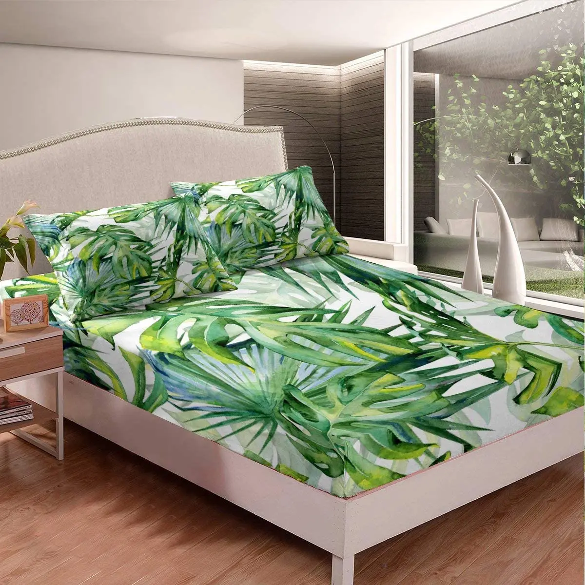 Tropical Bedding Tree Fitted Sheet Set: How This Jungle-Inspired Sheet Transform My Bedroom Without Changing the Walls