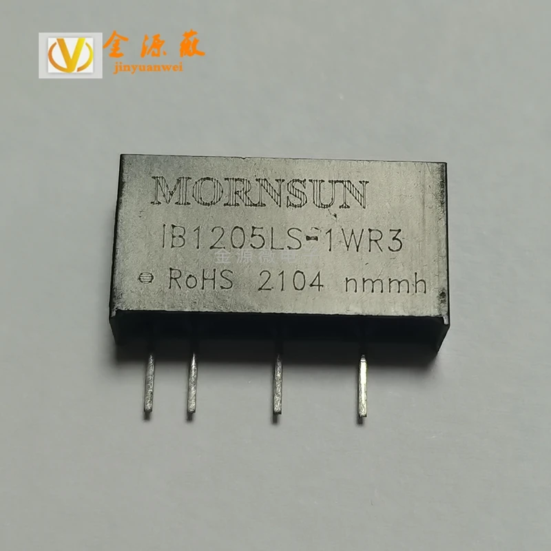 (5PCS) IB1205LS-1WR3 SIP,19.7x6mm Number of channels: 11 W 11.4V to 12.6V Conversion efficiency 73% Isolate the power module