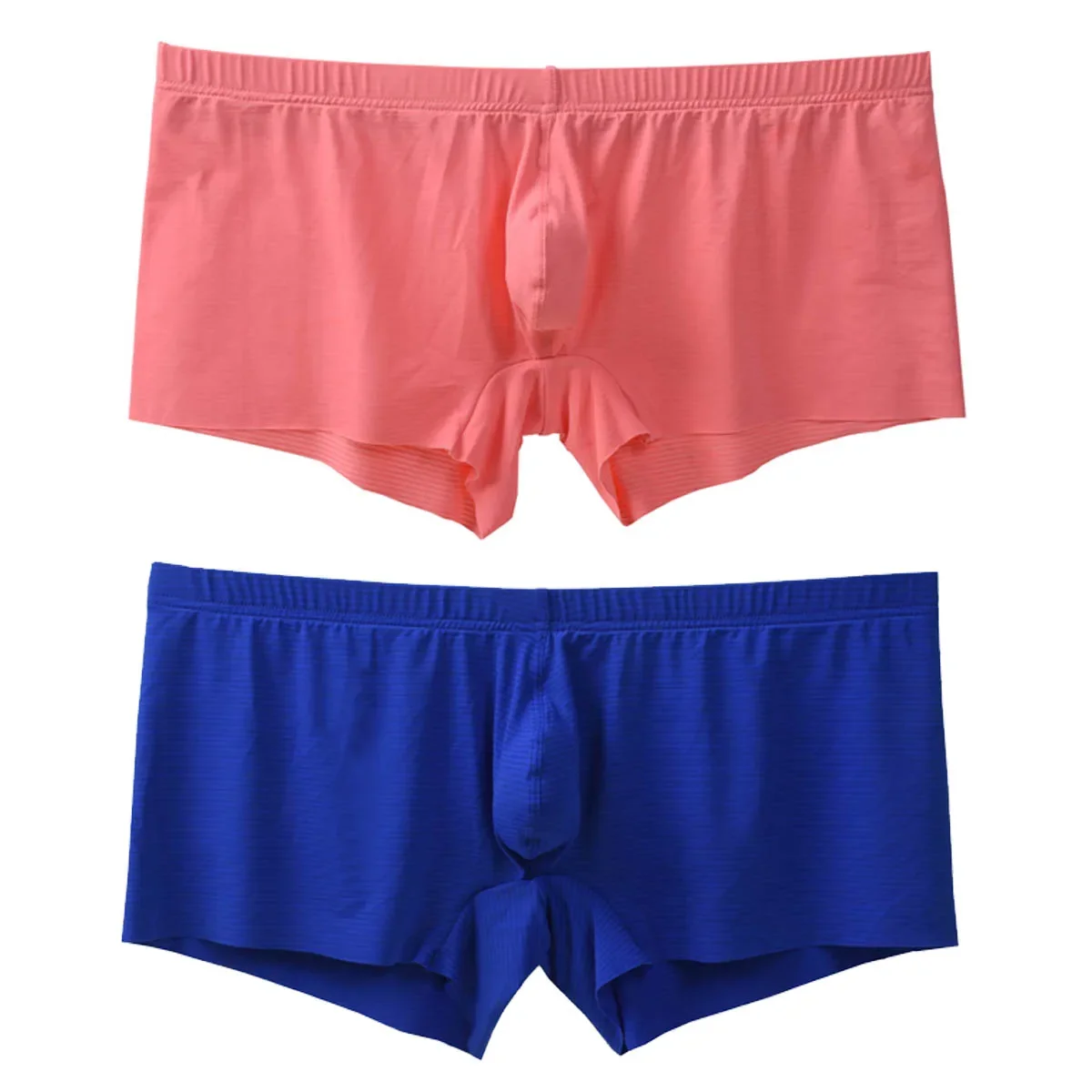 

Мужские однотонные боксеры с улучшенной контурной посадкой, ультратонкие трусы-шорты с квадратным вырезом, легкое нижнее белье