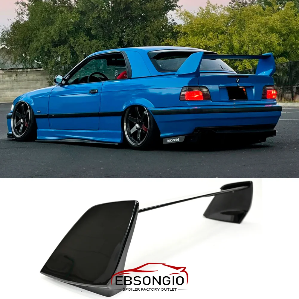 Für BMW 3er M3 E36 GT GTR Heckspoiler Flügel Kofferraumspoiler Drift-Body 1990-2000