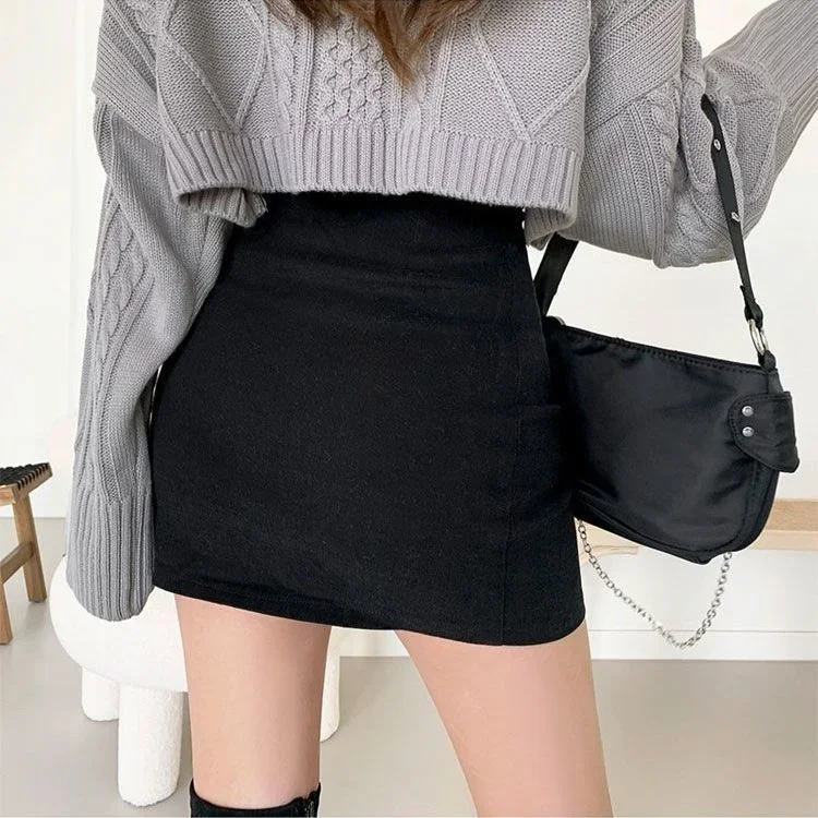 Irregular Skirt Women's High Waist Sexy Girl Short Ropa Mujer Mini Skirts Clothes for Women