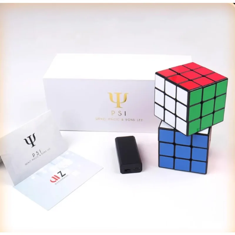 PSI Cube مجموعة سحرية أوهام Mentalism الإرتفاع والعقل القراءة الدعائم لأداء الشوارع/خدع الحفلات العملة المختفية