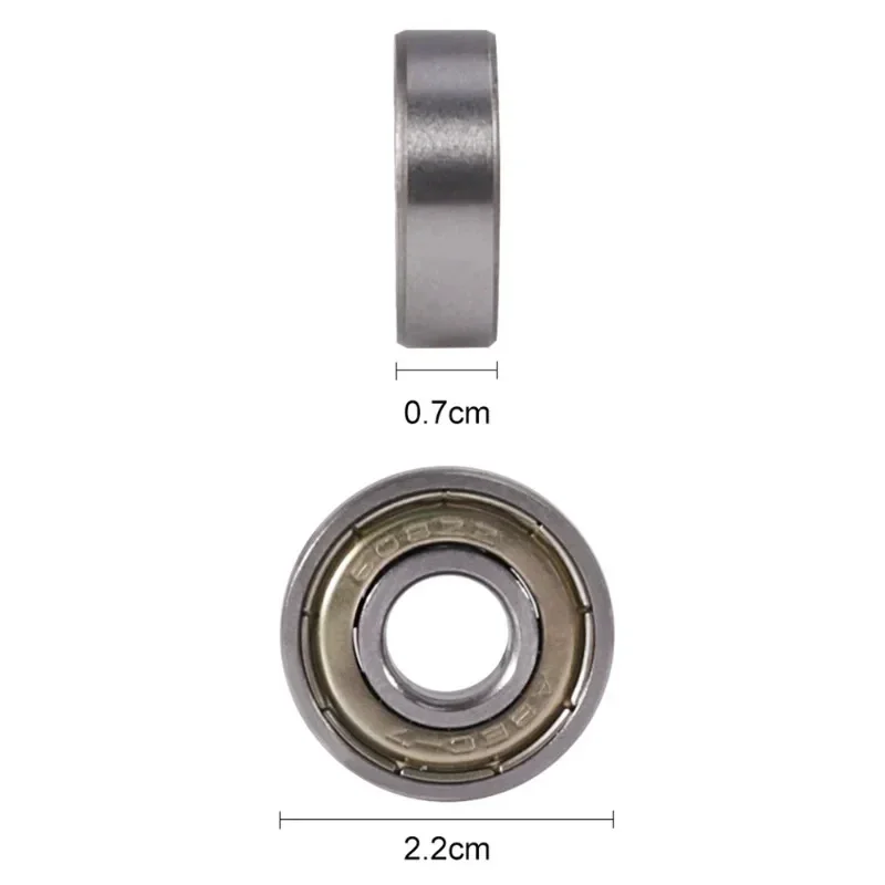 10PCS Ball Bearings Miniature High Carbon Steel Bearing 608zz 623zz 624zz 635zz 626zz 688zz 3D Printer Parts 608zz Bearing