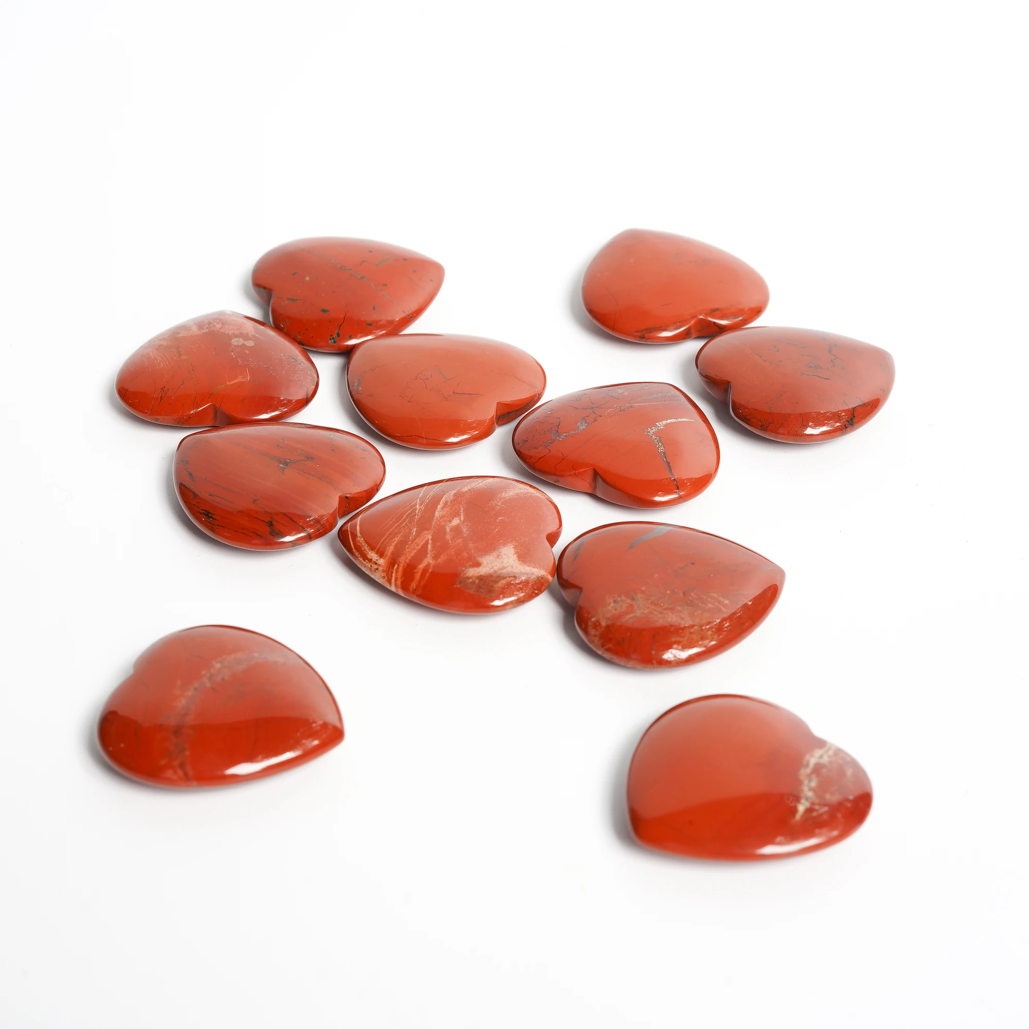 

Natural Energy Red Jasper Crystal Love Heart Gem Specimen Jewelry Accessories Healing Quartz Collection Ornament Reiki Gift