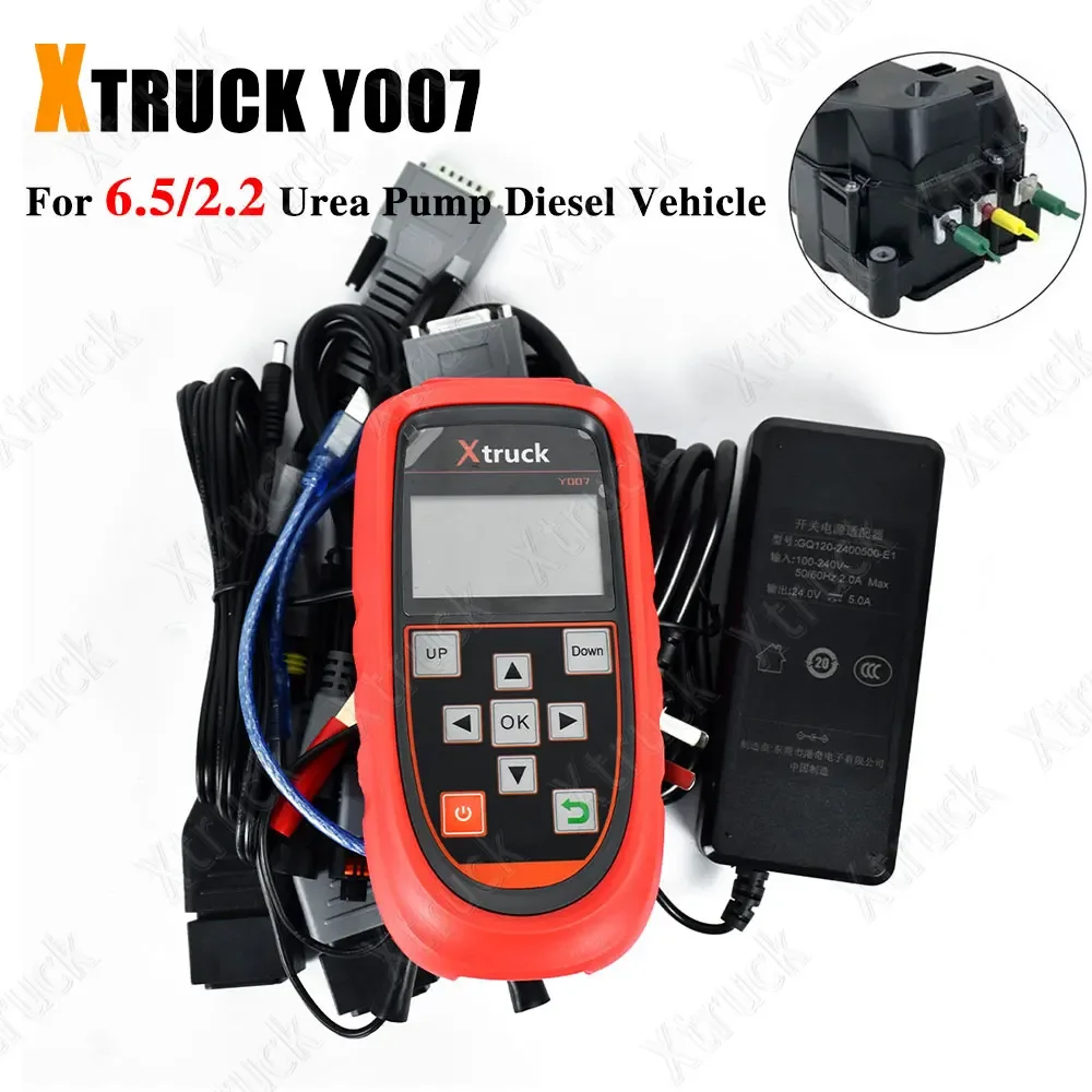 Diesel vehicle Urea pump diagnosis tool Xtruck Y007 Urea detection for 6.5/2.2 Urea pump heavy duty Truck